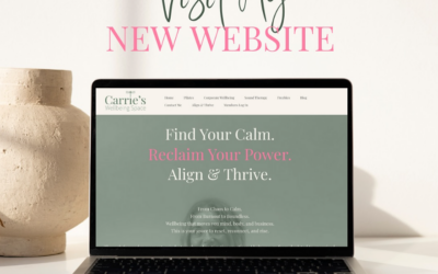 Visit My New Website – Carrie’s Wellbeing Space